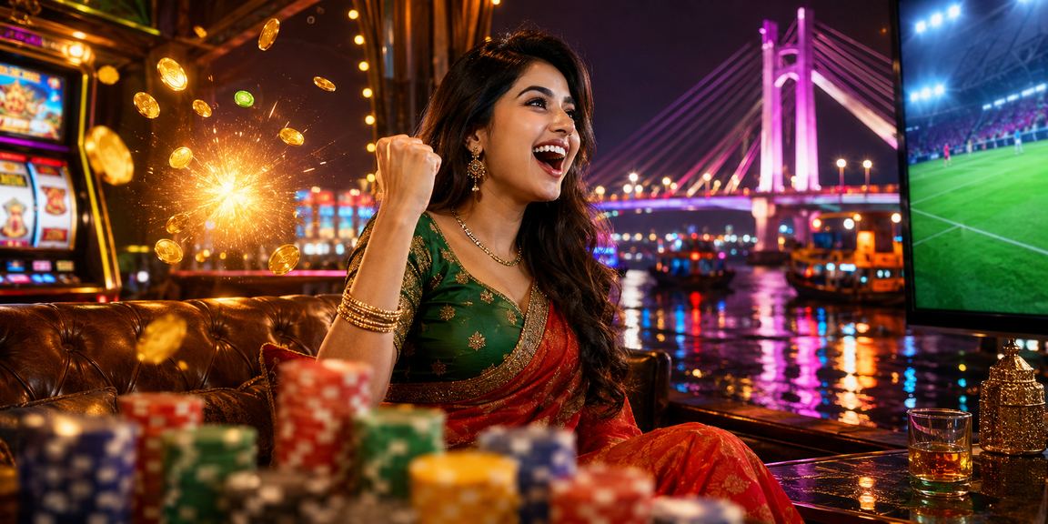বারিসালের স্লট গেম নেয়ন আলোয়